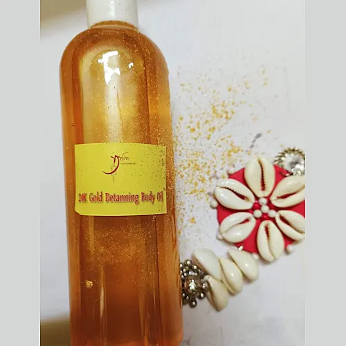 Detanning Gold Polishing Body Oil